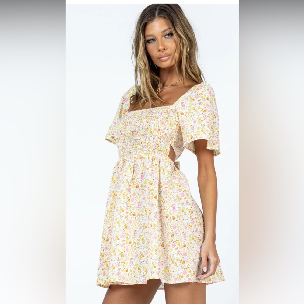 Princess Polly Sun Dress, Floral (US 8)